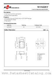 SUF622EF datasheet pdf AUK Corp