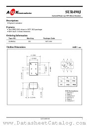 SUR490J datasheet pdf AUK Corp