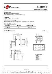 SUR499H datasheet pdf AUK Corp