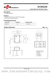 SUR521H datasheet pdf AUK Corp