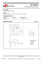 SUT464M datasheet pdf AUK Corp