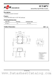SUT487J datasheet pdf AUK Corp