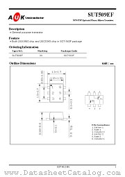 SUT509EF datasheet pdf AUK Corp