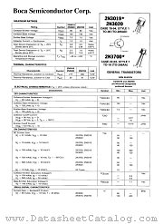 2N3700 datasheet pdf Boca Semiconductor Corporation