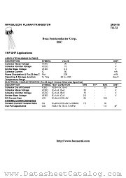 2N3478 datasheet pdf Boca Semiconductor Corporation