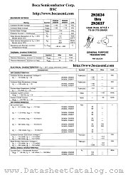 2N3637 datasheet pdf Boca Semiconductor Corporation