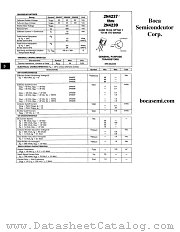 2N4239 datasheet pdf Boca Semiconductor Corporation