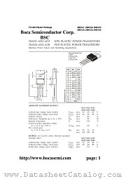 2N6122 datasheet pdf Boca Semiconductor Corporation