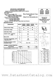 2N6283 datasheet pdf Boca Semiconductor Corporation