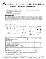 PACDN044T datasheet pdf California Micro Devices Corp