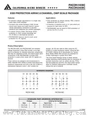 PACDN2408C datasheet pdf California Micro Devices Corp