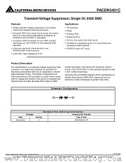 PACDN3401C datasheet pdf California Micro Devices Corp