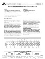 PACS1284-06 datasheet pdf California Micro Devices Corp