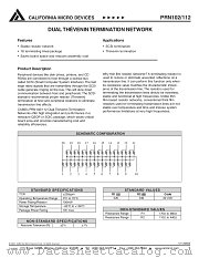 PRN112 datasheet pdf California Micro Devices Corp