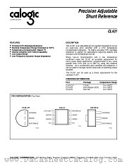 CL431 datasheet pdf Calogic