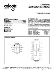 CLM4102N datasheet pdf Calogic