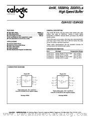 CLM4122M datasheet pdf Calogic