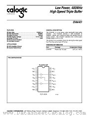 CVA4401 datasheet pdf Calogic