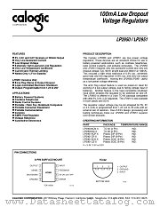 LP2951CP-5.0 datasheet pdf Calogic