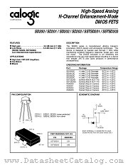 SD201 datasheet pdf Calogic