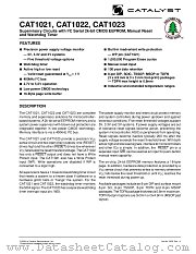 CAT1023 datasheet pdf Catalyst Semiconductor