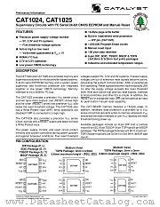 CAT1025 datasheet pdf Catalyst Semiconductor