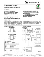 CAT24WC32 datasheet pdf Catalyst Semiconductor