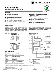 CAT24WC66 datasheet pdf Catalyst Semiconductor