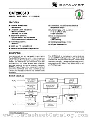 CAT28C64B datasheet pdf Catalyst Semiconductor