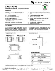 CAT34FC02 datasheet pdf Catalyst Semiconductor