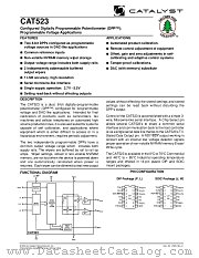 CAT523 datasheet pdf Catalyst Semiconductor