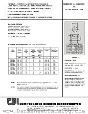 CDLL938A datasheet pdf Compensated Devices Incorporated