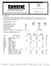 2N6308 datasheet pdf Central Semiconductor