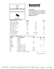 BCV47 datasheet pdf Central Semiconductor