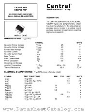 CBCP69 datasheet pdf Central Semiconductor
