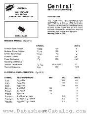 CMPTA29 datasheet pdf Central Semiconductor