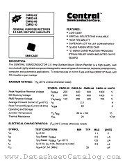 CMR2-04 datasheet pdf Central Semiconductor