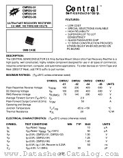CMR2U-02 datasheet pdf Central Semiconductor