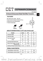 CEP8060R datasheet pdf Chino-Excel Technology