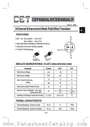 CEB4069ALR datasheet pdf Chino-Excel Technology