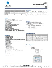 LAA120S datasheet pdf Clare Inc
