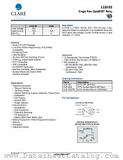 LCA100S datasheet pdf Clare Inc
