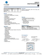 LCA127L datasheet pdf Clare Inc