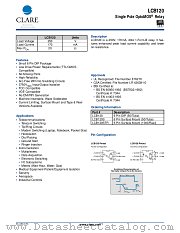 LCB120STR datasheet pdf Clare Inc