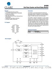M-959 datasheet pdf Clare Inc