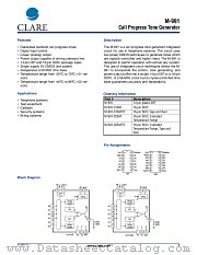 M-991-02SM datasheet pdf Clare Inc