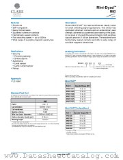 MN2339 datasheet pdf Clare Inc