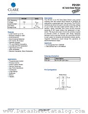 PD1201 datasheet pdf Clare Inc