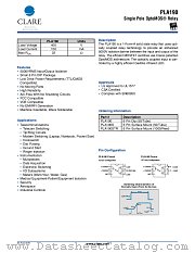 PLA190STR datasheet pdf Clare Inc