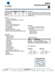 PLB150 datasheet pdf Clare Inc